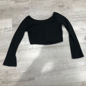 Off Shoulder Crop Top